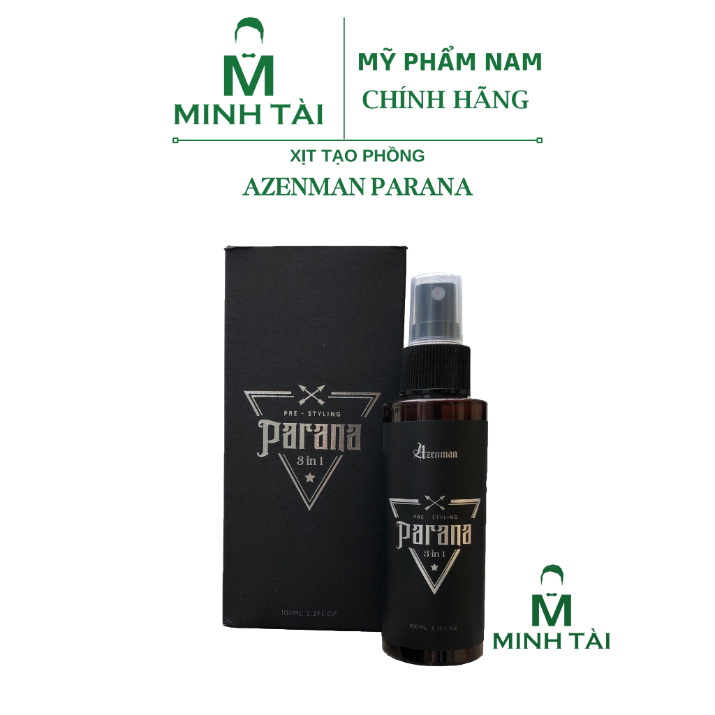 Xịt tạo phồng dưỡng tóc Pre-Styling AZENMAN Parana 3 in 1