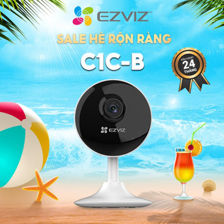 Camera wi-fi trong nhà ezviz c1c-b 1080p, đàm thoại 2 chiều, công nghệ video h.265