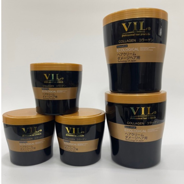Kem ủ tóc VIL siêu phục hồi collagen hũ 500ml & hũ 1000ml