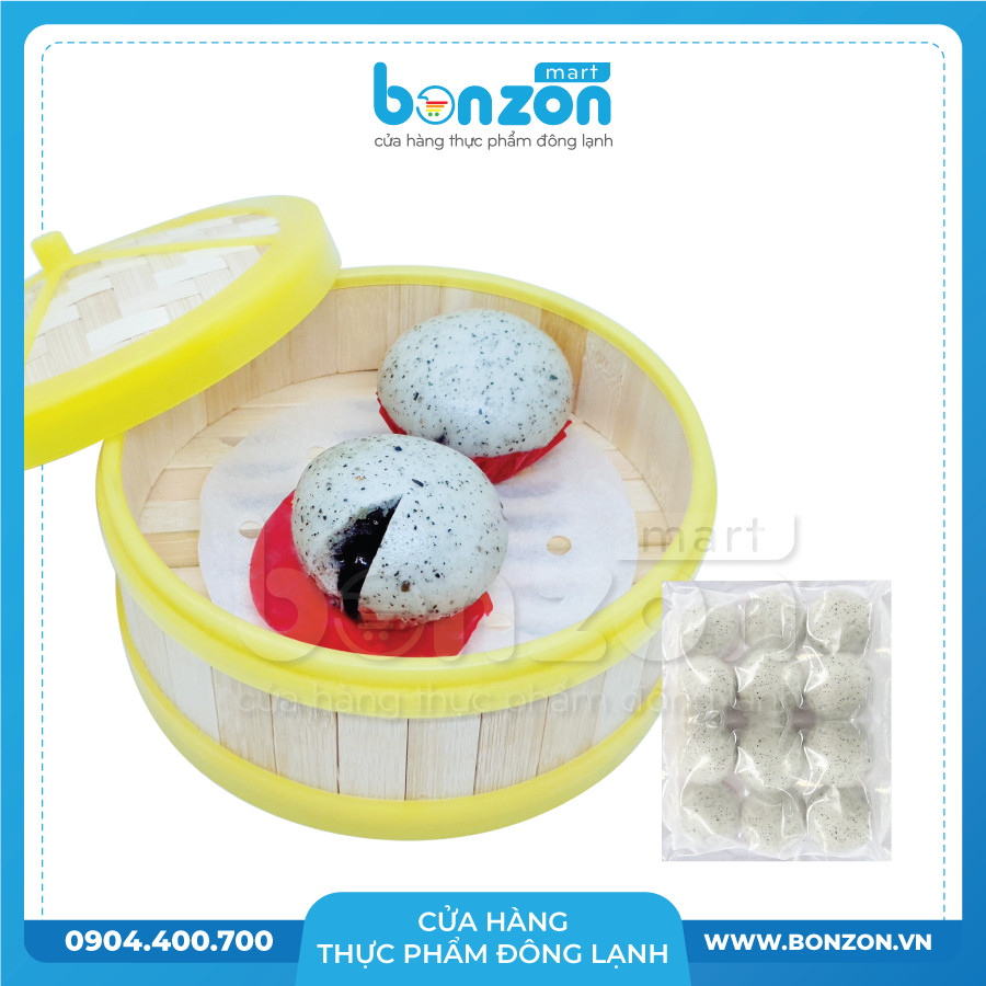 Bonzon - Bánh bao mè đen 540g