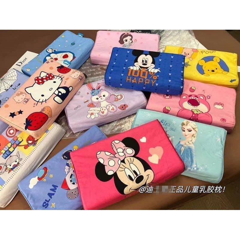 GỐI CAO SU NON CHO BÉ GÁI , BÉ TRAI