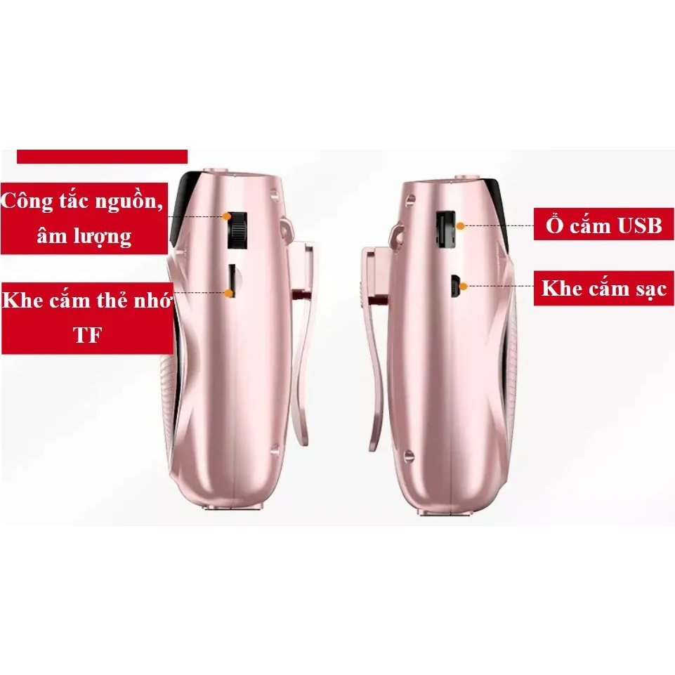 Loa Trợ Giảng Cho Giáo Viên Không Dây KAW-K8  UHF Wireless, Bluetooth 5.0, Bảo Hành 12 Tháng