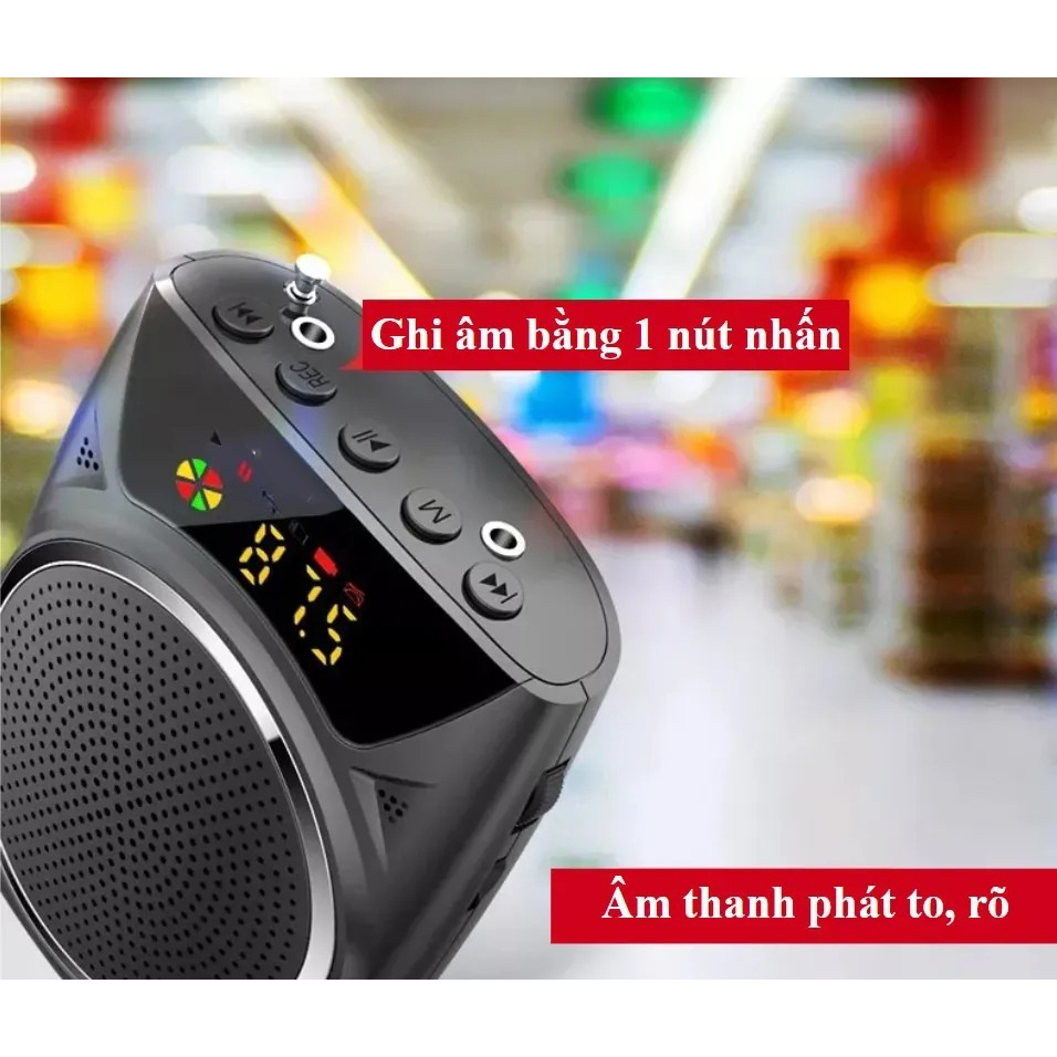 Loa Trợ Giảng Cho Giáo Viên Không Dây KAW-K8  UHF Wireless, Bluetooth 5.0, Bảo Hành 12 Tháng