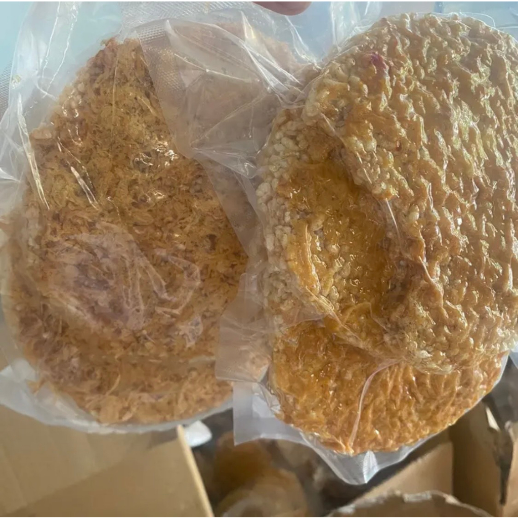 Combo 4 túi cơm cháy chà bông Phú Yên tặng 1kg cơm cháy siêu ngon