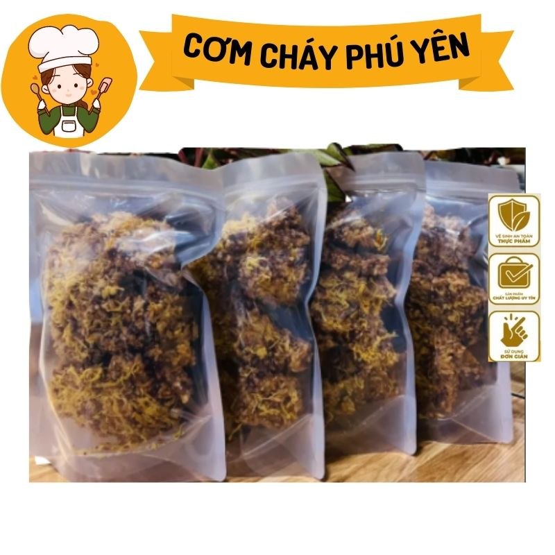 Combo 4 túi cơm lứt chà bông tặng 1kg cơm cháy