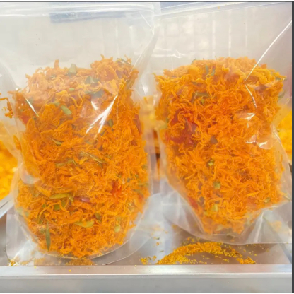 Combo 2 túi 1kg khô gà lá chanh Phú Yên siêu ngon