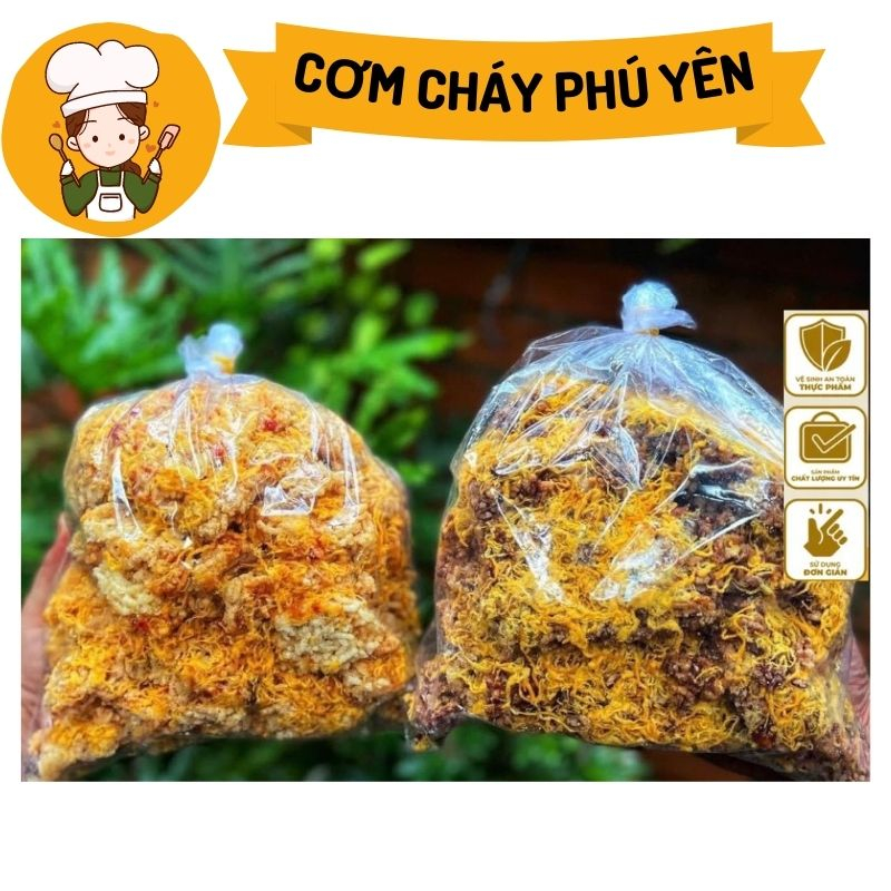 TÚI 1KG CƠM CHAY - LUT VỠ SIÊU CHÀ BÔNG ít chất béo, cực ngon Phú Yên