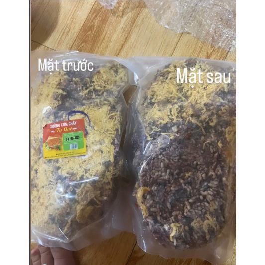 Combo 3 túi cơm lứt chà bông 1,2kg xù siêu chà bông Phú Yên