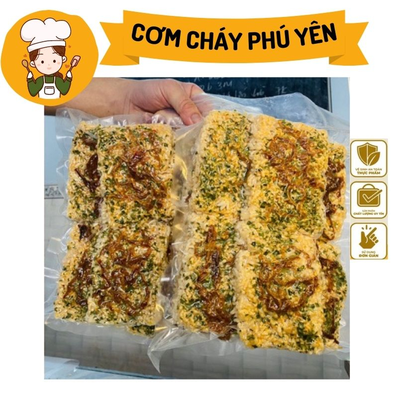 TÚI 500GRAM CƠM CHÁY MẮM MỰC - ĐẶC SẢN PHÚ YÊN