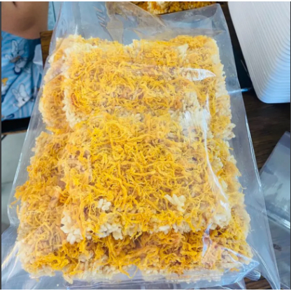 Cơm cháy chà bông bịch 4 miếng 220g, đặc sản Phú Yên siêu ngon