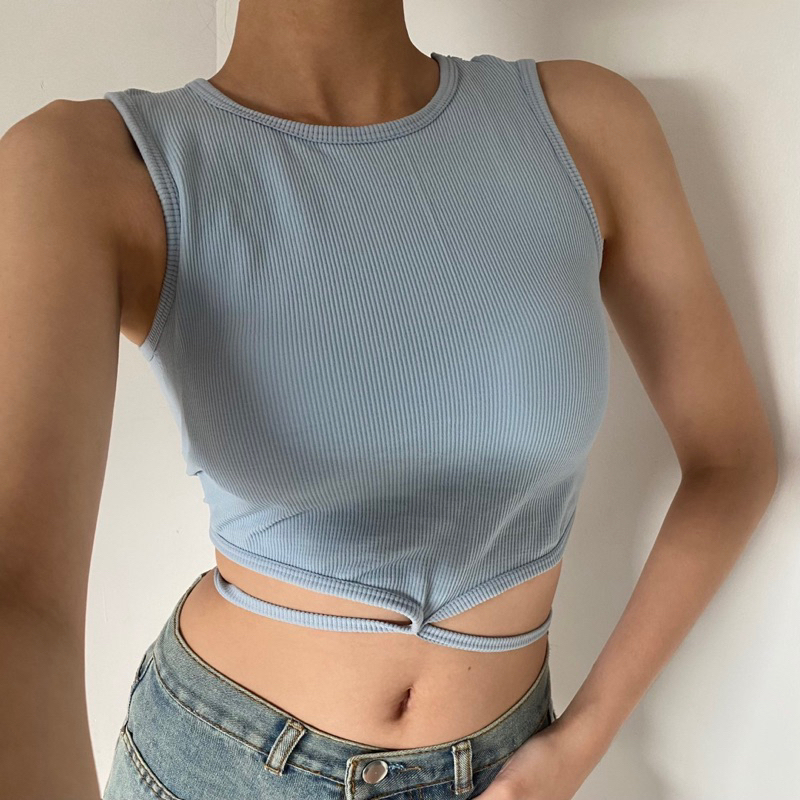 Áo Ba Lỗ Thắt Eo