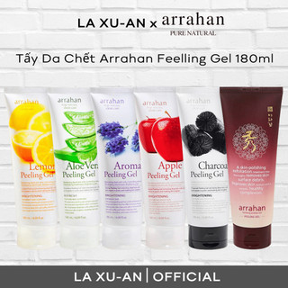 Tẩy Da Chết Chiết Xuất Than Hoạt Tính ARRAHAN Hàn Quốc 180ml