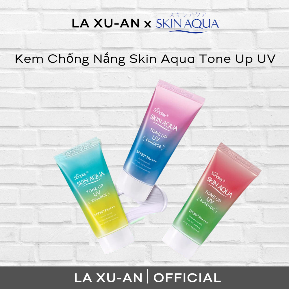 Kem chống nắng Skin Aqua Tone up UV Essence SPF50+++ 50g, kiềm dầu nâng tông da
