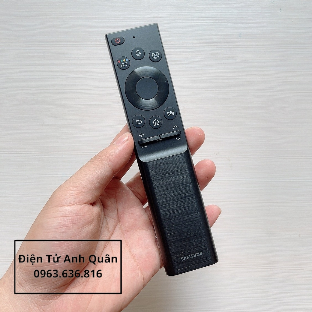 Điều khiển tivi Samsung giọng nói dòng AU Năng Lượng┃Remote tivi Samsung