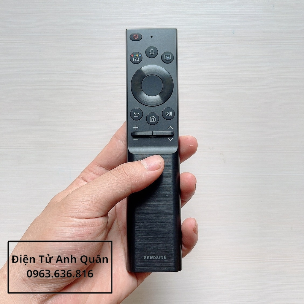 Điều khiển tivi Samsung giọng nói dòng AU Năng Lượng┃Remote tivi Samsung