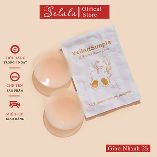 Miếng Dán Ngực Tàng Hình Selala Siêu Mỏng Dính Không Bị Lộ (2 Miếng) PK10