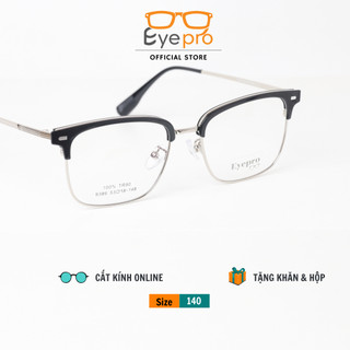  Gọng kính cận nam mắt kính dáng clubmaster nhận lắp mắt cận Z9386 