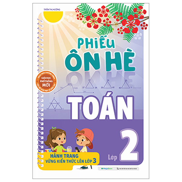 Sách - Phiếu Ôn Hè Toán Lớp 2 - Megabook