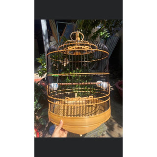 Khung lồng choè trắng nan đen size 40-64nan) 42-68nan nuôi mào,choè,nhé các nghệ nhân