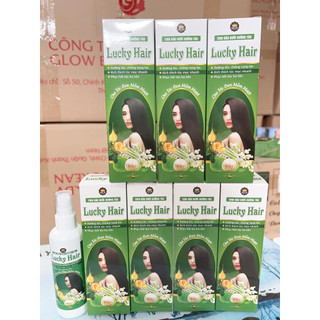 Tinh dầu bưởi dưỡng tóc Lucky Hair - Dưỡng tóc, chống rụng tóc, giúp tóc mọc nhanh, phục hồi hư tổn,tóc đen