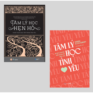 Sách - combo: tâm lý học hẹn hò + tâm lý học tình yêu