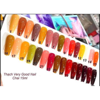 Sơn thạch Very Good Nail lẻ màu bảng 30 màu