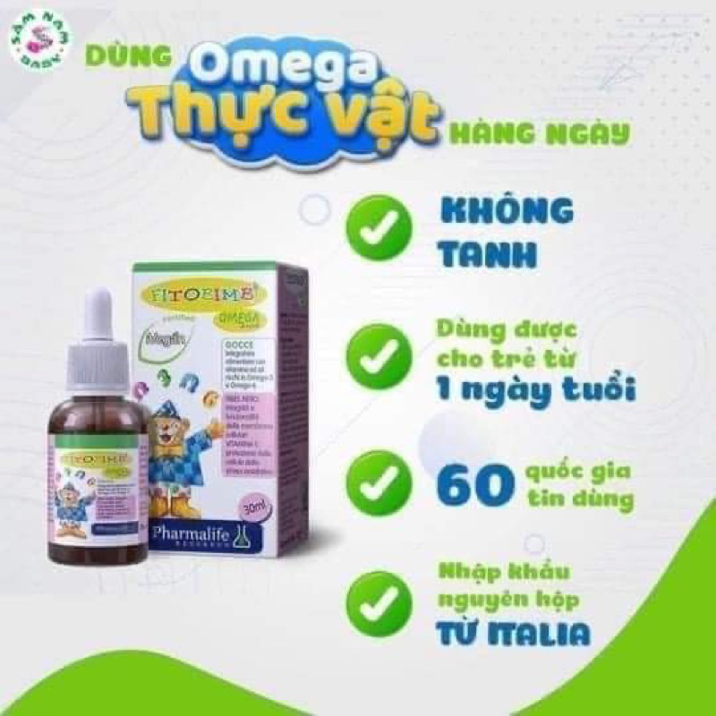 Omega Junior fimto giúp bé phát triển não bộ, mắt sáng , giúp bé phản xạ nhanh, nhanh biết nói thông minh sớm