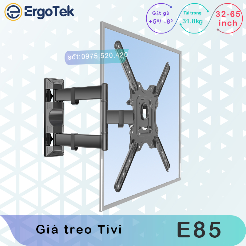 E85 P4 Giá treo TIVI xoay đa năng/ Giá treo màn hình  -Chính hãng Ergotek