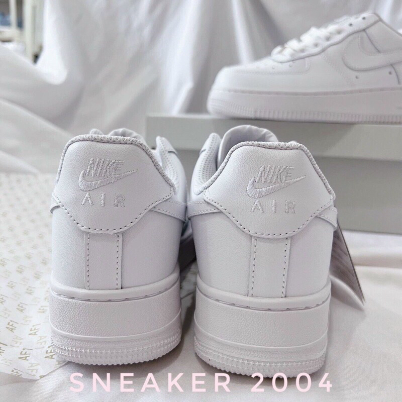 Nike trắng . Giày nike ari force one 11 , Giày af1 trắng nam nữ sneaker