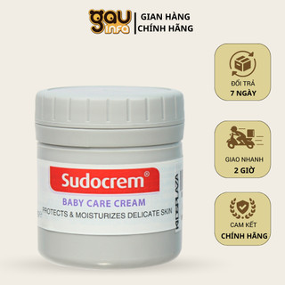 Kem hăm tã sudocream nội địa anh cho bé hộp 60gr - gauinfa