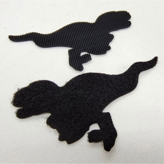Patch_miếng dán velcro dạ quang_phản quang khủng long