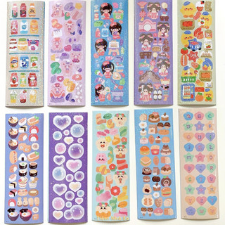 Set 10 tấm sticker dễ thương