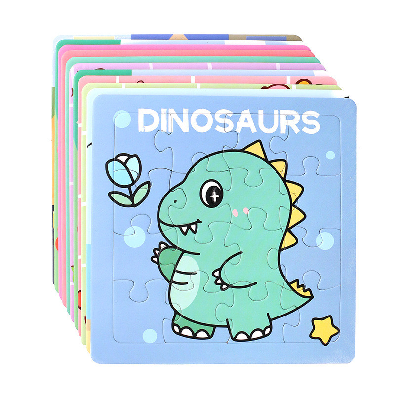 10 miếng gép hình puzzle 16 miếng cho bé