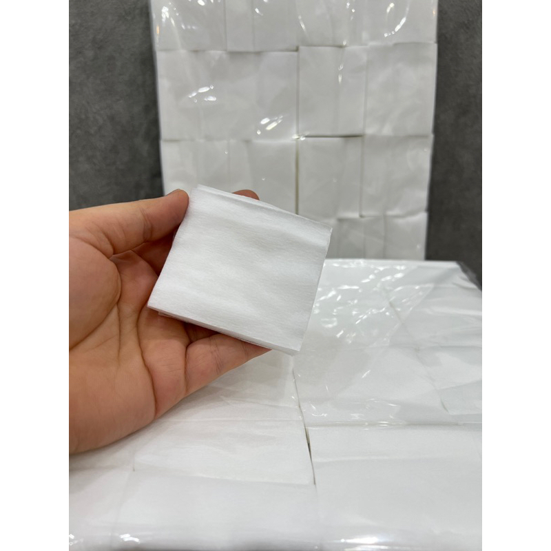 Giấy tẩy trang cho cá nhân, thẩm mỹ viện spa,phun xăm bịch 1600m