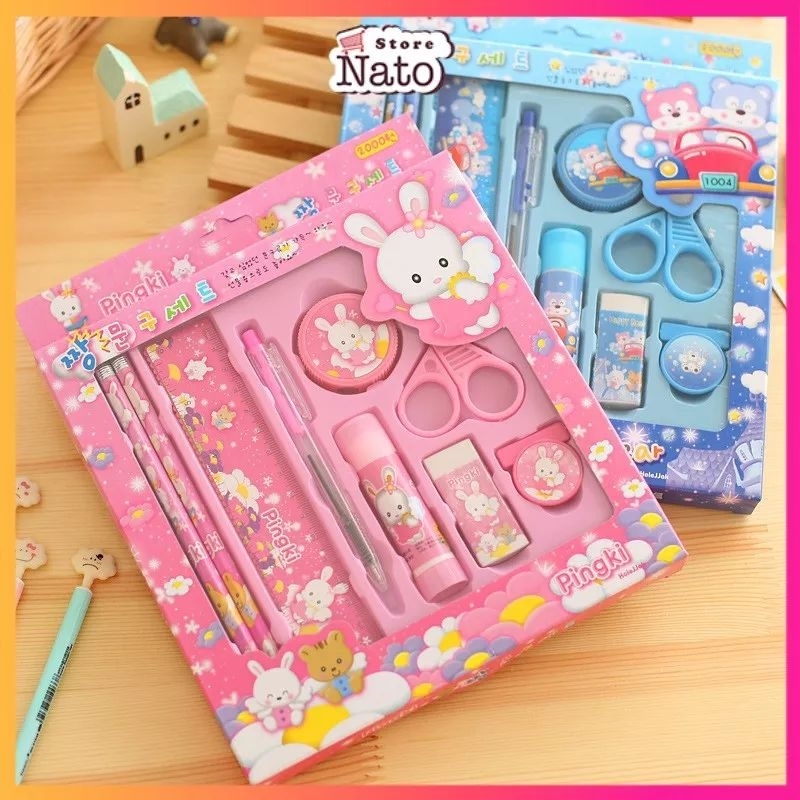 Bộ đồ dùng học tập 9 món cute cho bé yêu