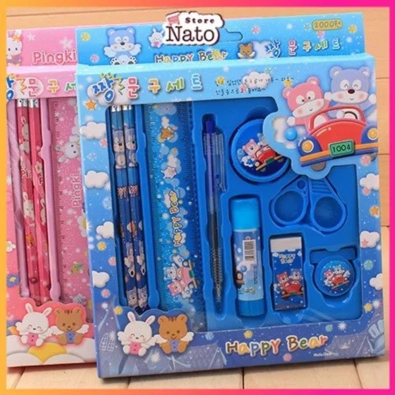 Bộ đồ dùng học tập 9 món cute cho bé yêu