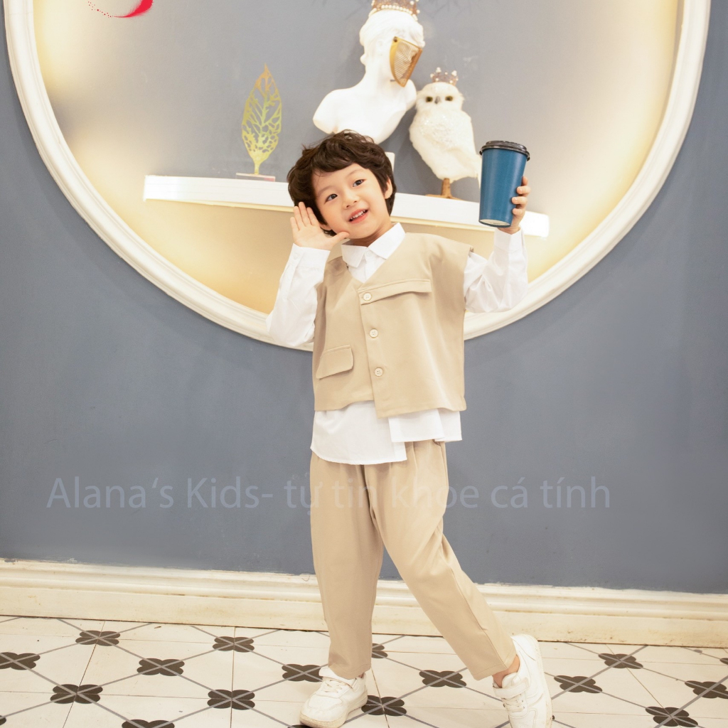 Set vest Hàn quốc