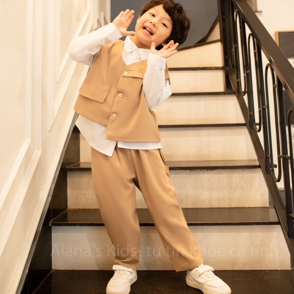 Set vest Hàn quốc