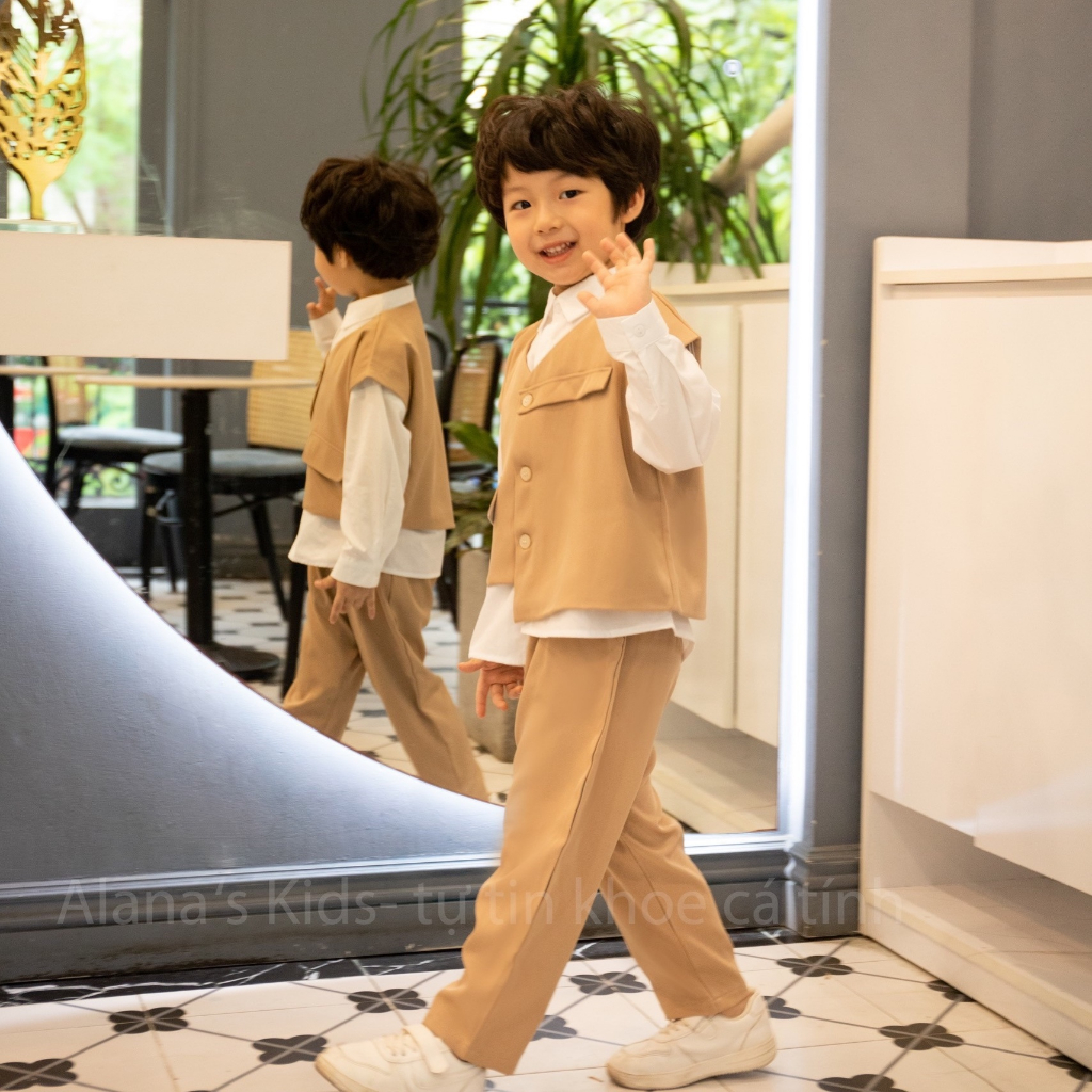 Set vest Hàn quốc