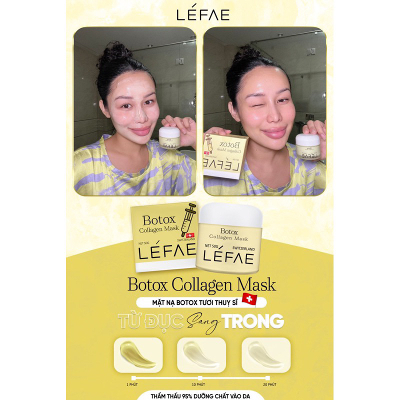 Mặt nạ Botox Tươi Thuỵ Sĩ 2023