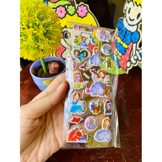 Set 5 miếng sticker hình dán nổi dễ thương