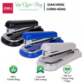 Máy Dập ghim xoay chiều 25 trang DELI - Trắng, Đen, xanh dương - 1 cái - E0828