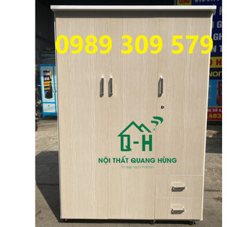 Tủ nhựa đài loan 3 cánh cao cấp giao nhanh hcm
