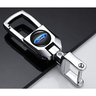 Móc khóa da cao cấp logo hãng Toyota - KiA - Hyundai- Mazda - Honda - ford - nissan - chevrolet  - Móc khóa ot