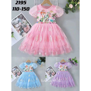 Sale 1175_váy công chúa elsa xinh hết nước chấm cho bé 10-20kg_ j&b kids