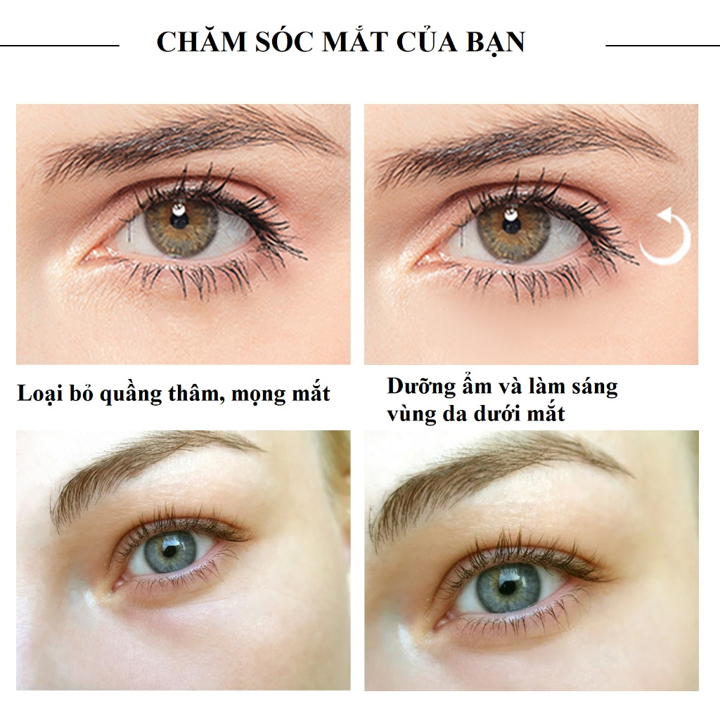 Mặt Nạ Collagen EELHOE Vàng 24K Gel Dưỡng Ẩm Tự Nhiên, Loại Bỏ Quầng Thâm Mắt, Chống Lão Hóa hiệu quả - Loki Care
