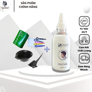 Combo kem ép side ép tóc mai cho nam zalesna kèm bộ dụng cụ làm tóc -