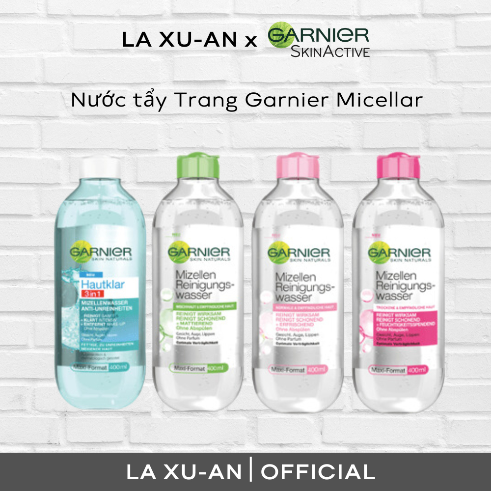 Nước tẩy trang Garnier 400ml