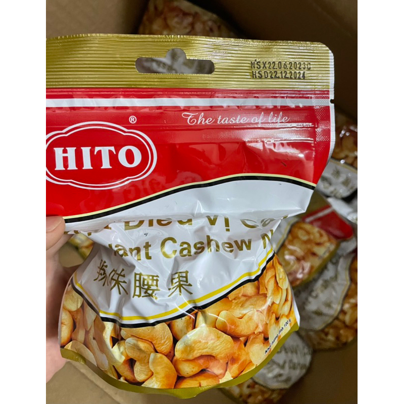 hạt điều hito 4 vị mặn ngọt cay và wasabi