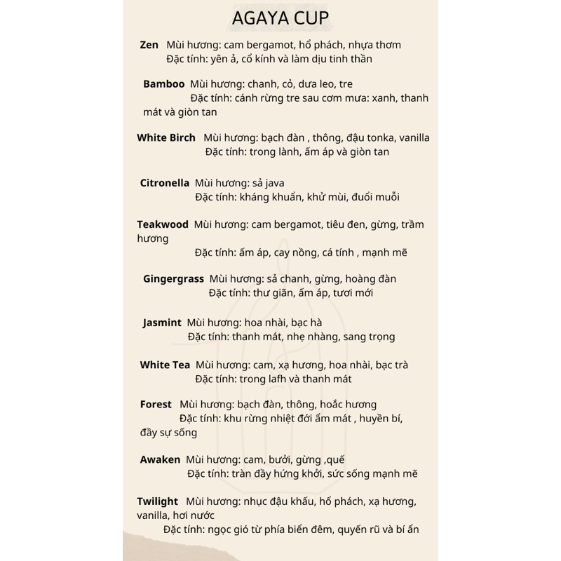 Nến thơm Candle Cup an toàn, đủ mùi